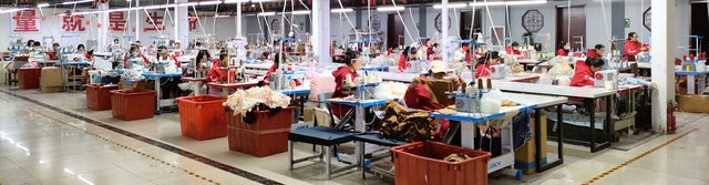 Sewing lines, full width