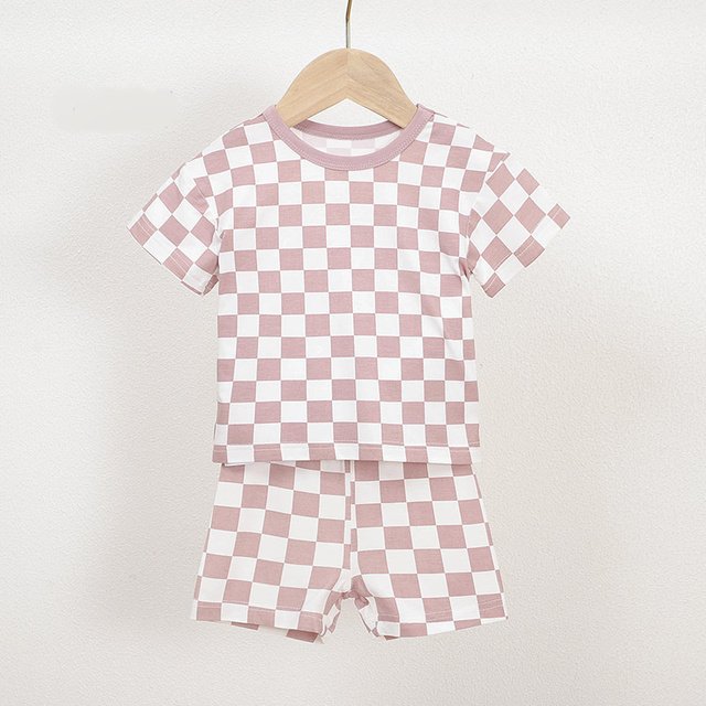 Bamboo Checkered Baby Set BS200 view 3