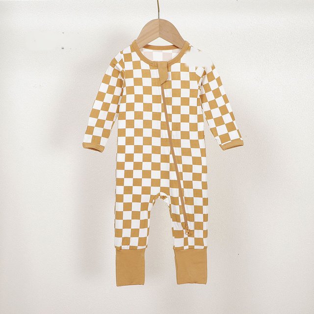 Bamboo Long-Sleeve Romper BR171 by Aston Garment