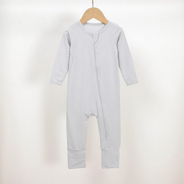 Bamboo Zip Sleepsuit BR161 view 2