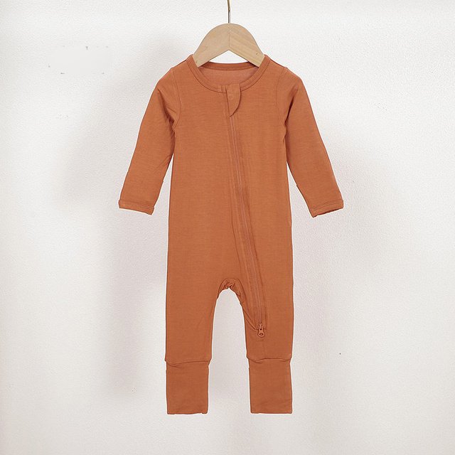Bamboo Zip Sleepsuit BR161 view 6