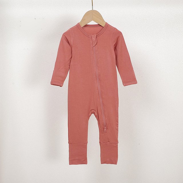 Bamboo Zip Sleepsuit BR161 view 7