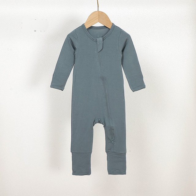 Bamboo Zip Sleepsuit BR161 view 8