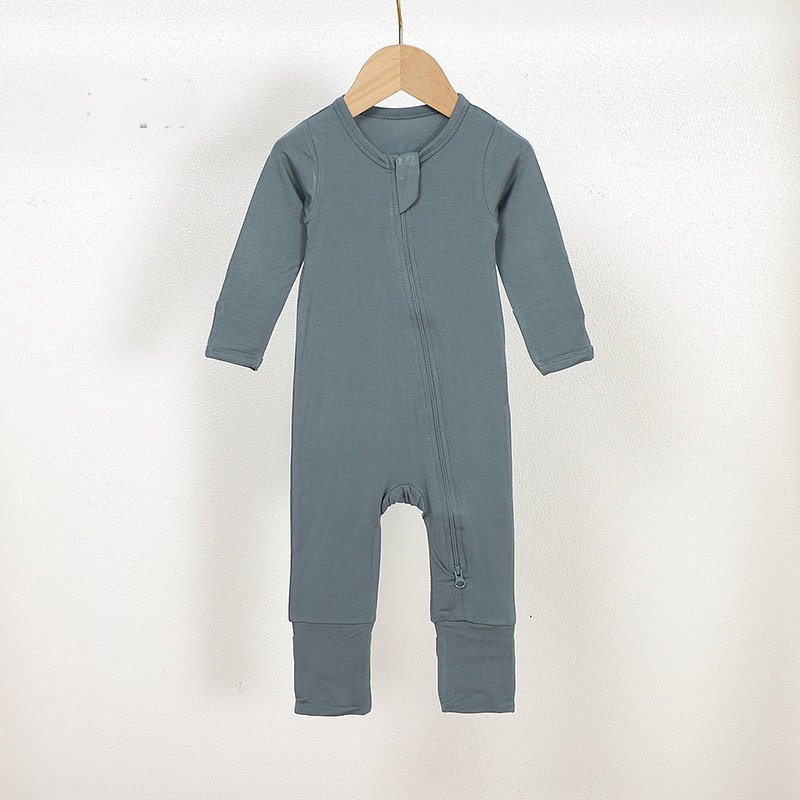 Bamboo Zip Sleepsuit BR161 — view 8