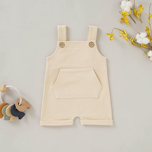 Baby Dungaree Shorts BL21F view 5