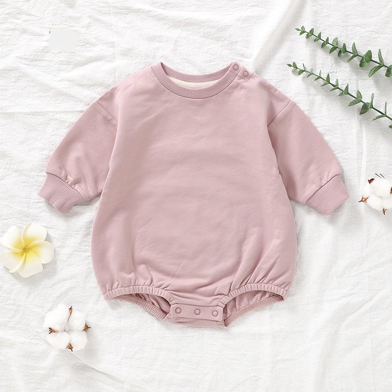 French Terry Bubble Romper BB109 — view 4