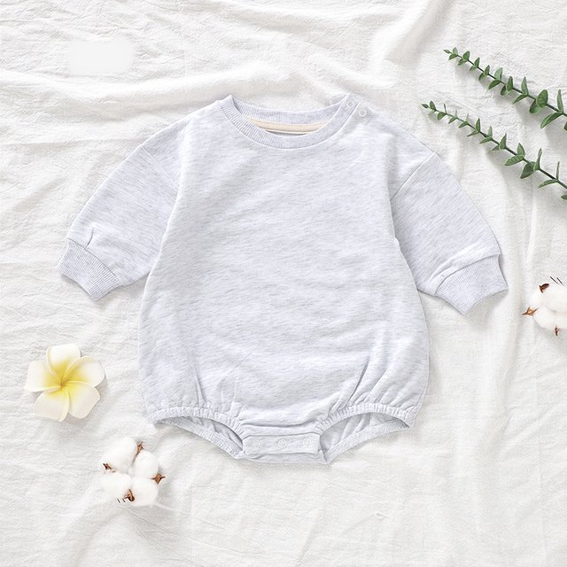 French Terry Bubble Romper BB109 view 5
