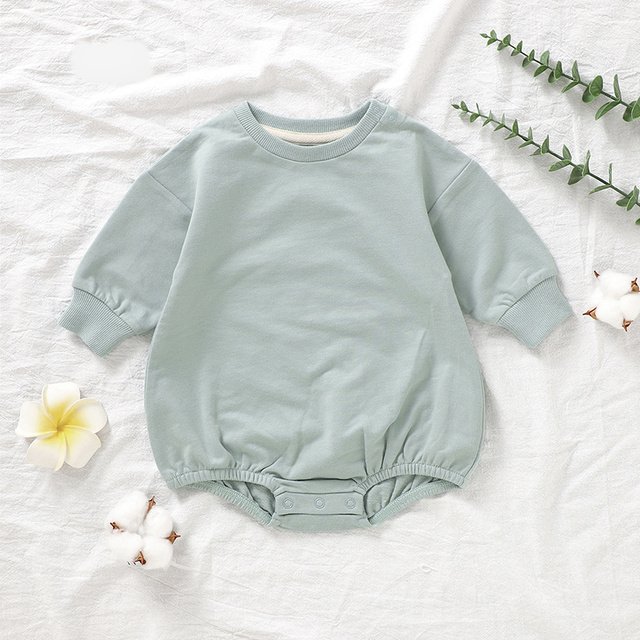 French Terry Bubble Romper BB109 view 6