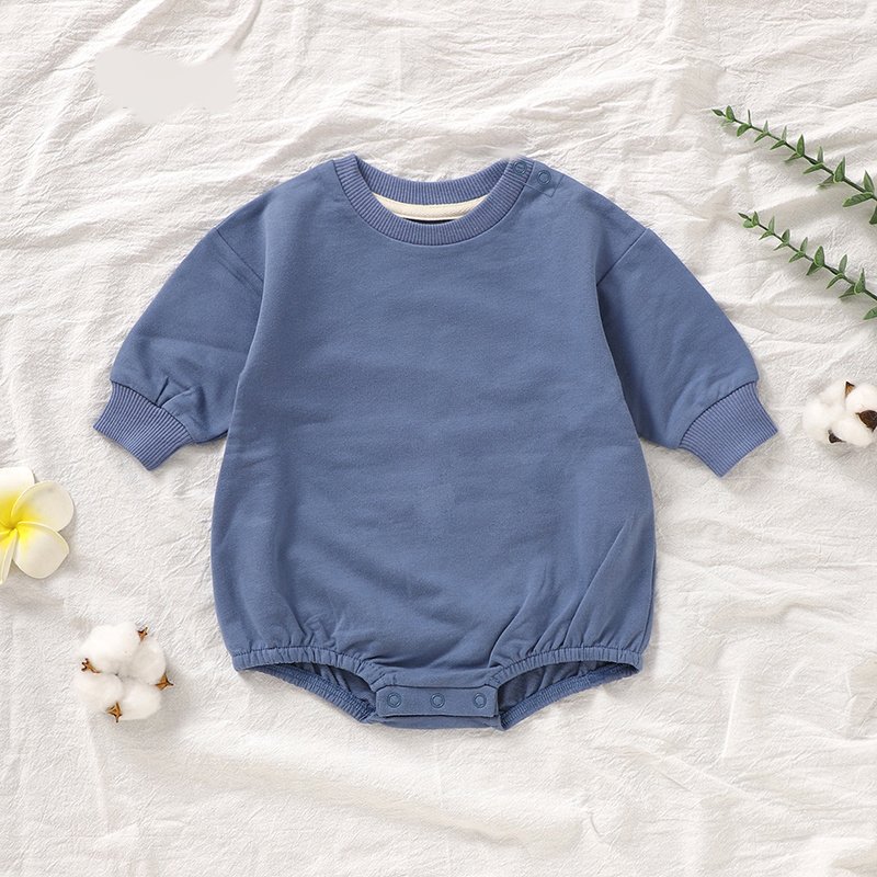 French Terry Bubble Romper BB109 — view 7