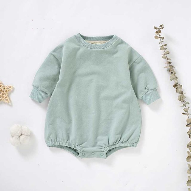 French Terry Bubble Romper BB37F by Aston Garment
