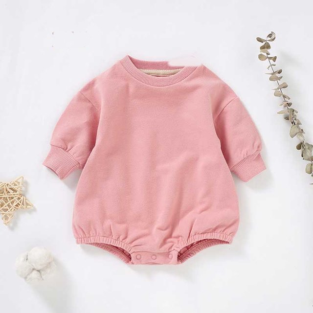 French Terry Bubble Romper BB37F view 2
