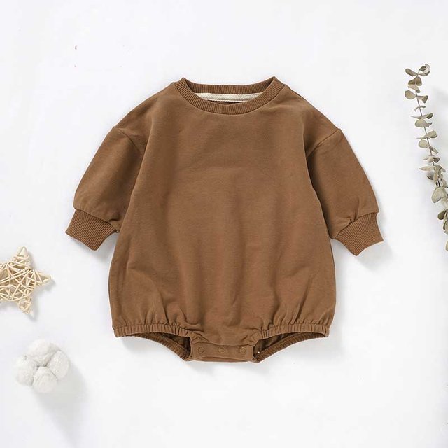 French Terry Bubble Romper BB37F view 3