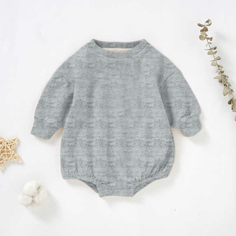 French Terry Bubble Romper BB37F — view 4