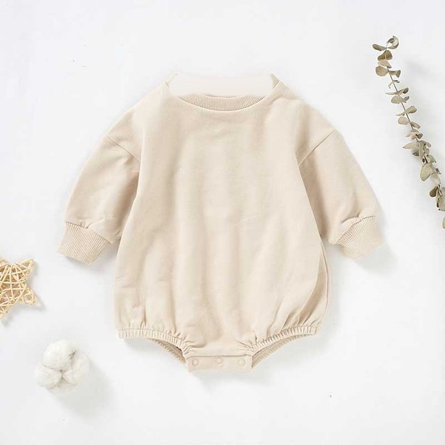French Terry Bubble Romper BB37F view 5