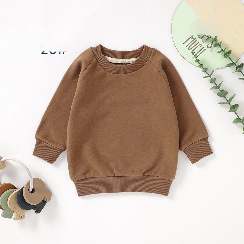 French Terry Crew Sweatshirt BTS39F — view 3