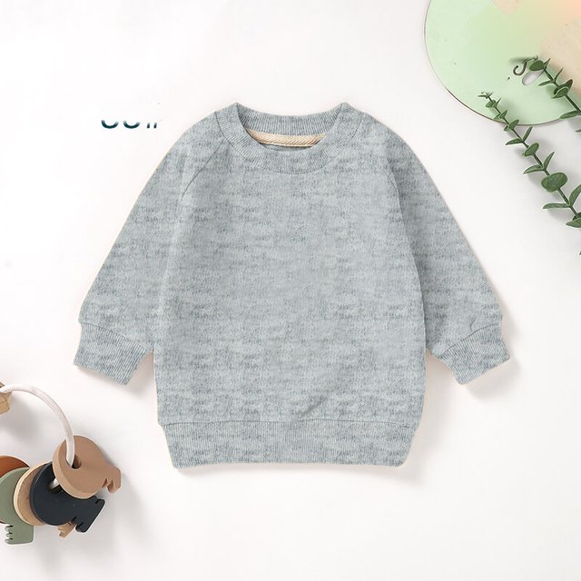 French Terry Crew Sweatshirt BTS39F view 4