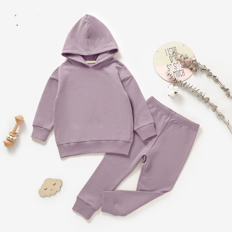 French Terry Hoodie & Jogger Set BS111 — view 6