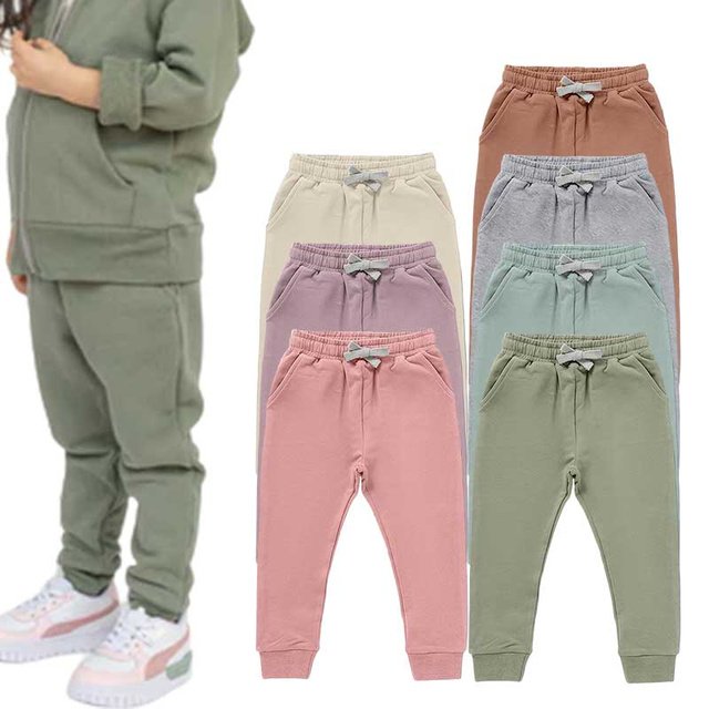 French Terry Jogger Pants BL81F by Aston Garment