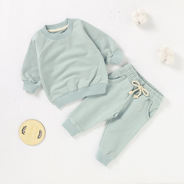 French Terry Sweatshirt & Jogger Set BS48F by Aston Garment