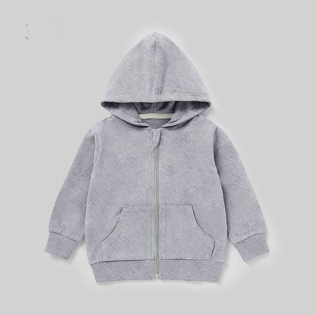 French Terry Zip Hoodie BTS85F view 4