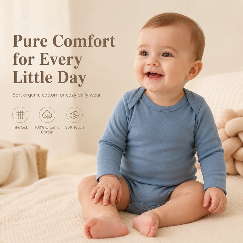 Interlock Baby Bodysuit BB147
