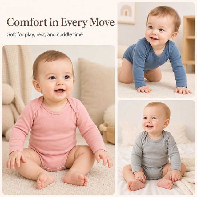 Interlock Baby Bodysuit BB147 view 3