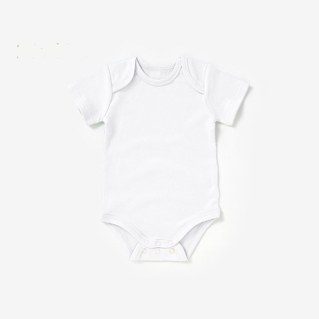 Interlock Baby Bodysuit BB43F by Aston Garment
