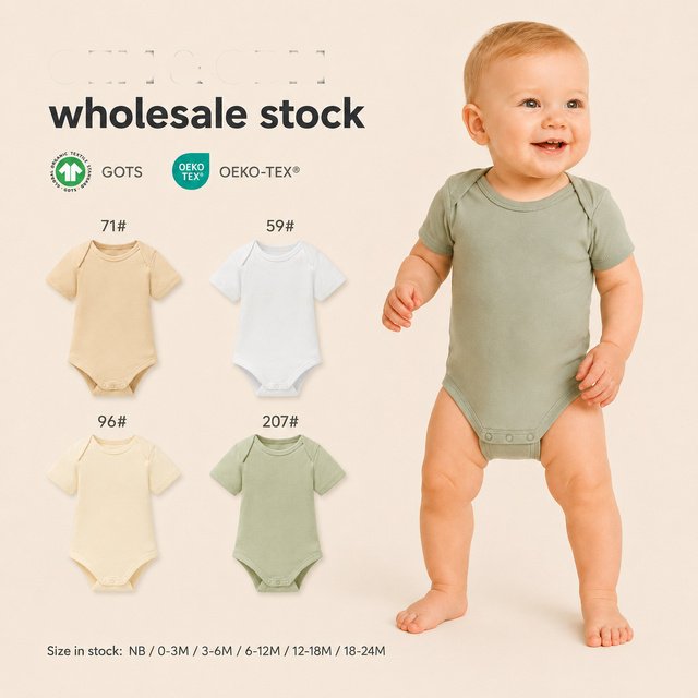 Interlock Bodysuit (Short Sleeve) BB127 view 2