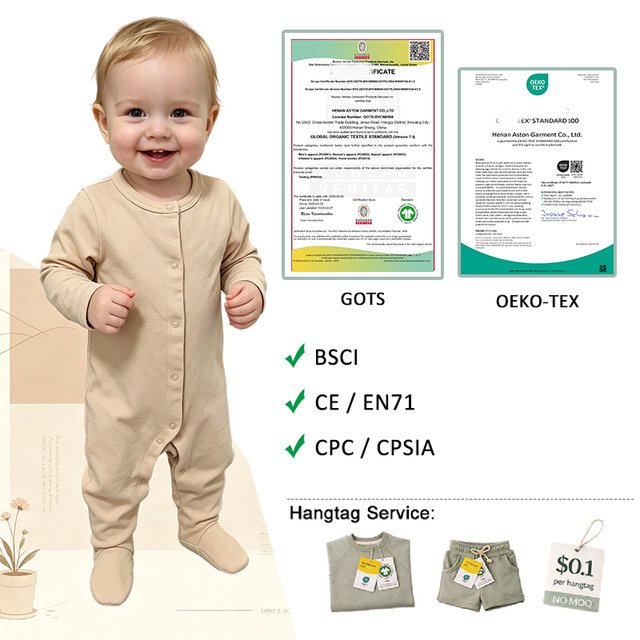 Interlock Footed Sleepsuit BR174 view 2