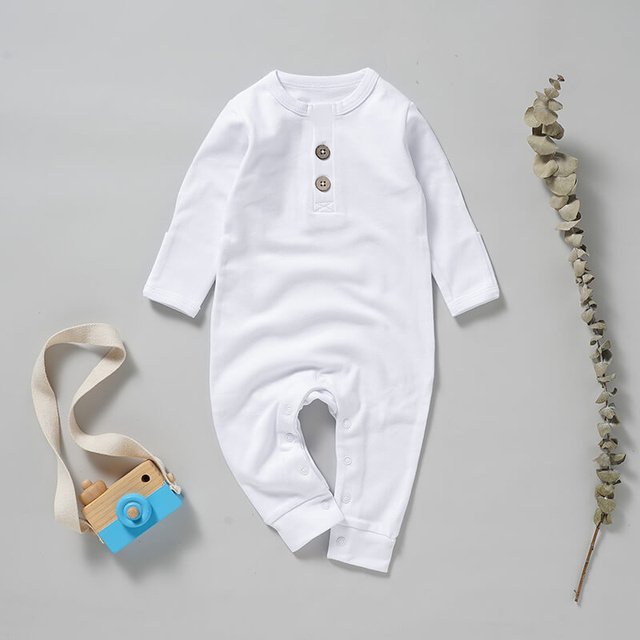 Interlock Henley Romper BR38F view 2
