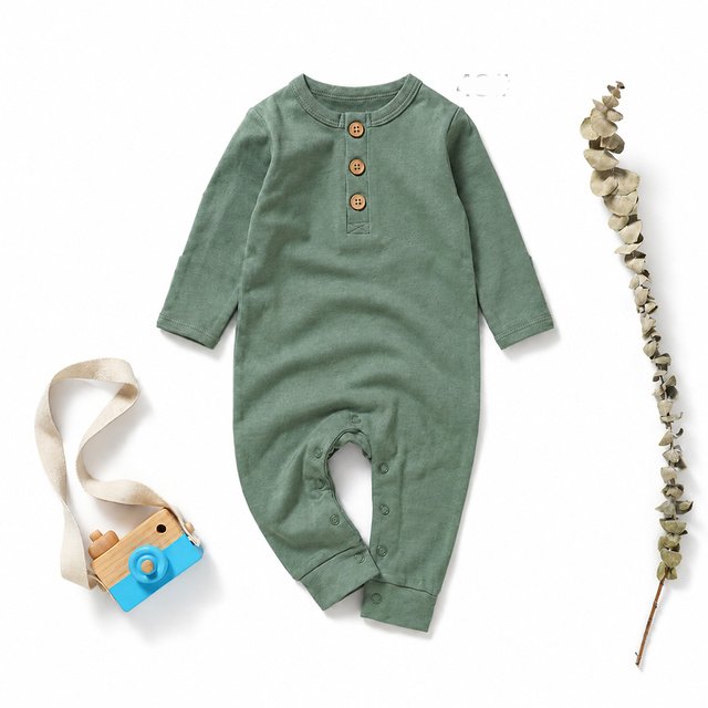Interlock Henley Romper BR38F view 5