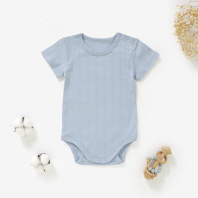 Pointelle Jacquard Bodysuit (Short Sleeve) BB140 view 3