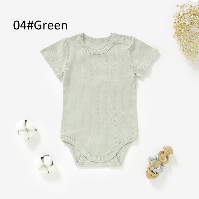 Pointelle Jacquard Bodysuit (Short Sleeve) BB140 view 5