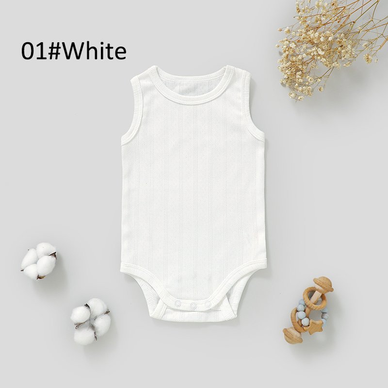 Pointelle Jacquard Bodysuit (Sleeveless) BB139