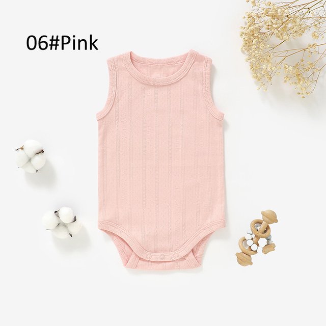 Pointelle Jacquard Bodysuit (Sleeveless) BB139 view 2