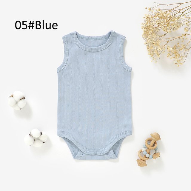 Pointelle Jacquard Bodysuit (Sleeveless) BB139 view 3