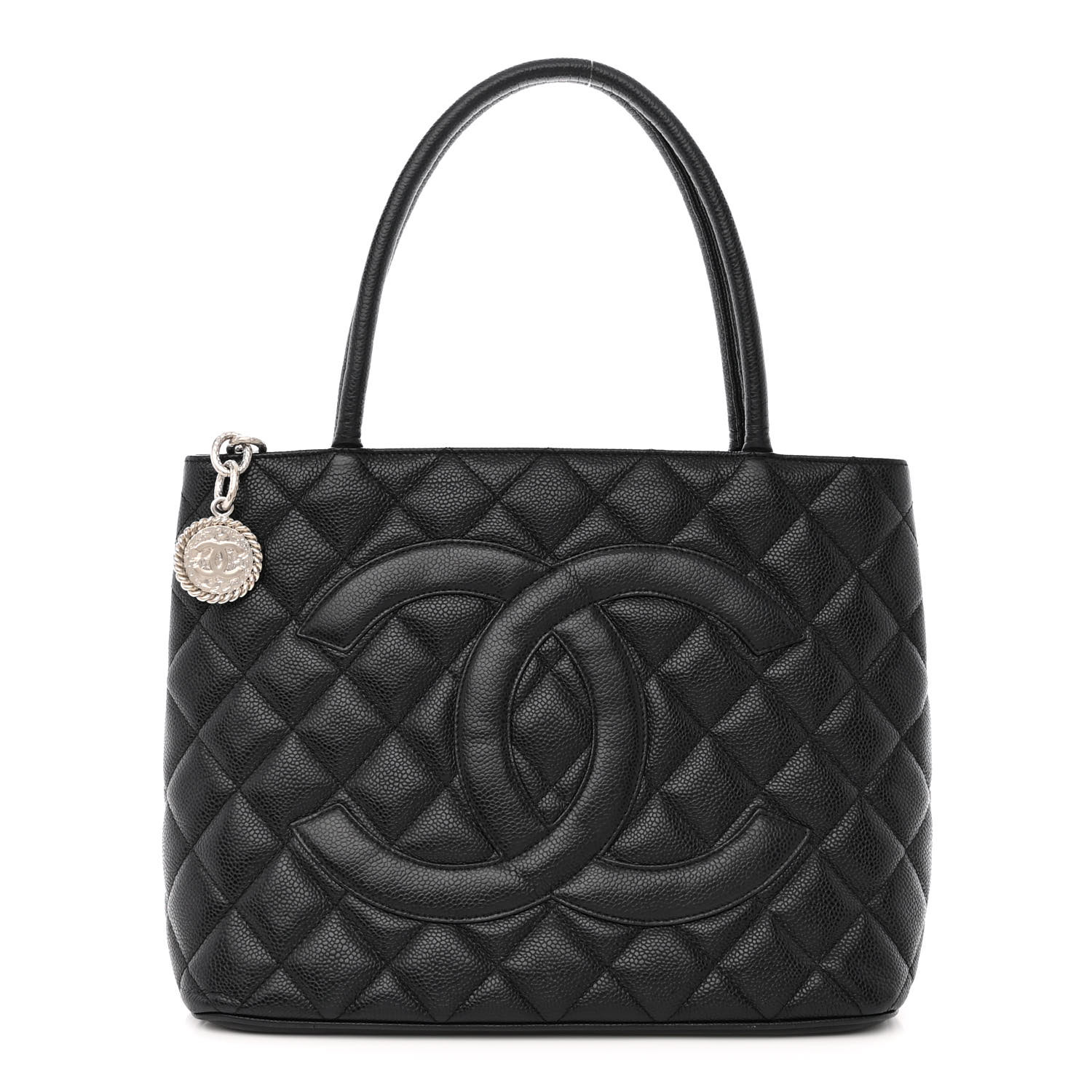 Chanel Medallion Tote Black