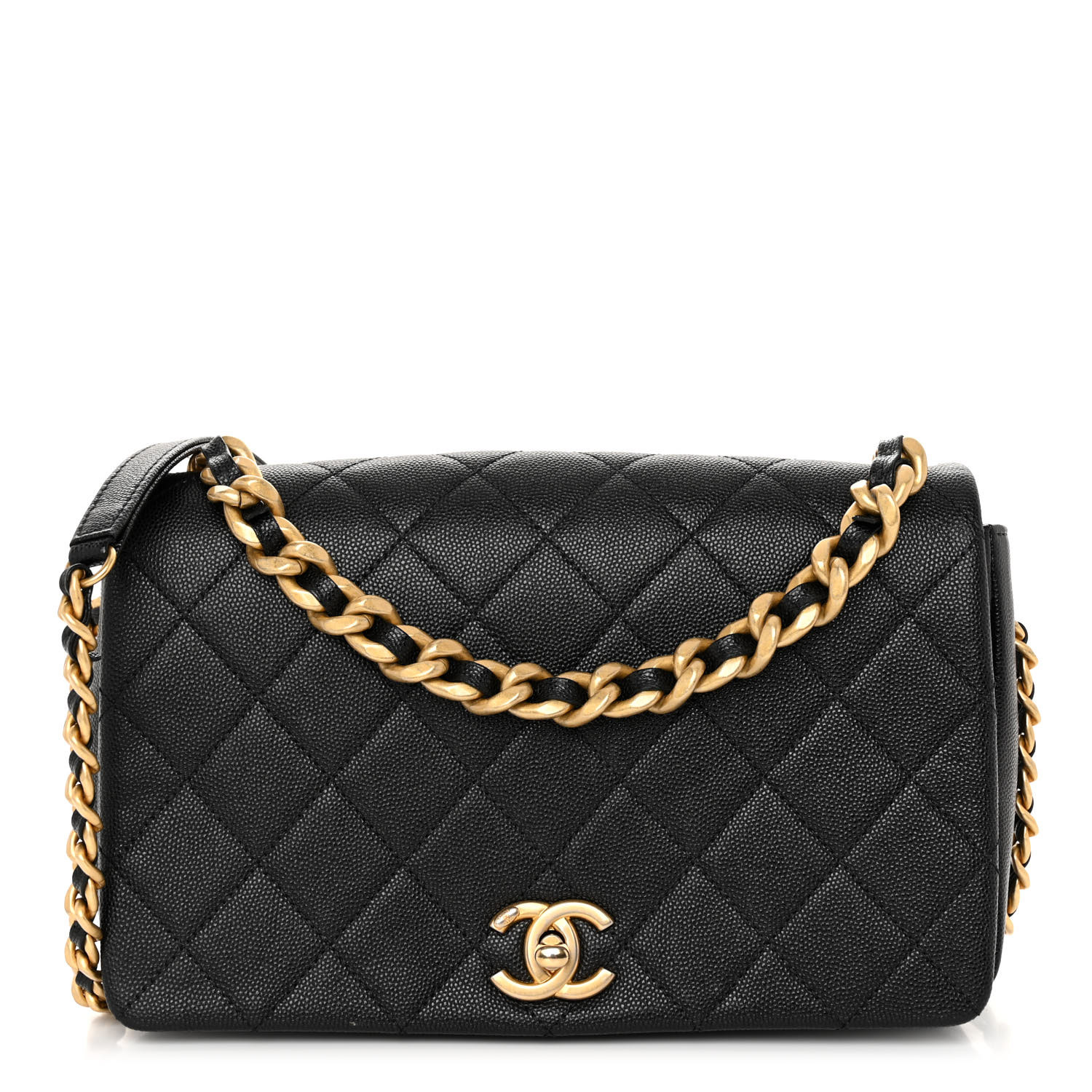 Chanel Medium Fashion Therapy Flap Bag Black