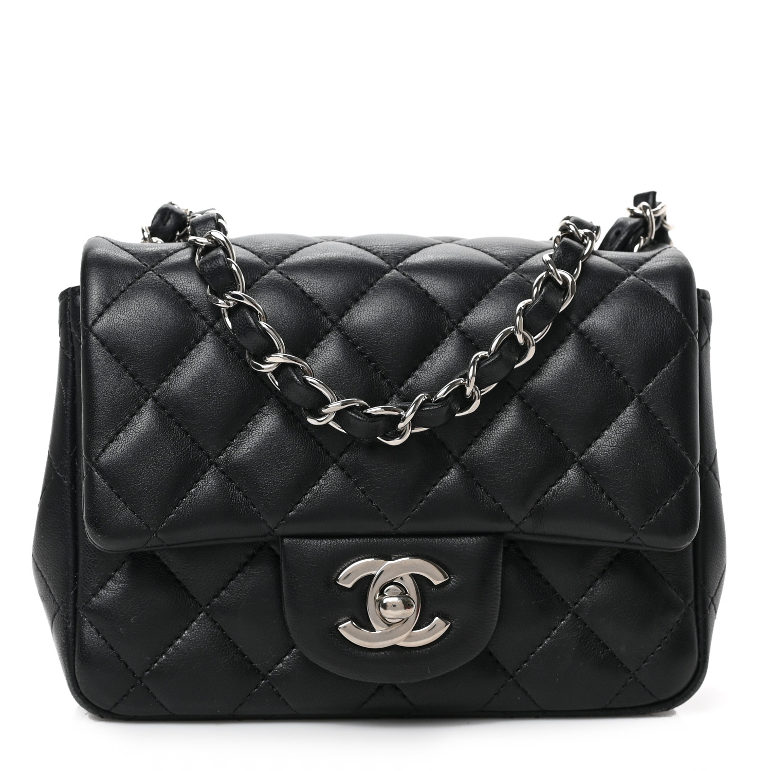Chanel Mini Square Flap Black