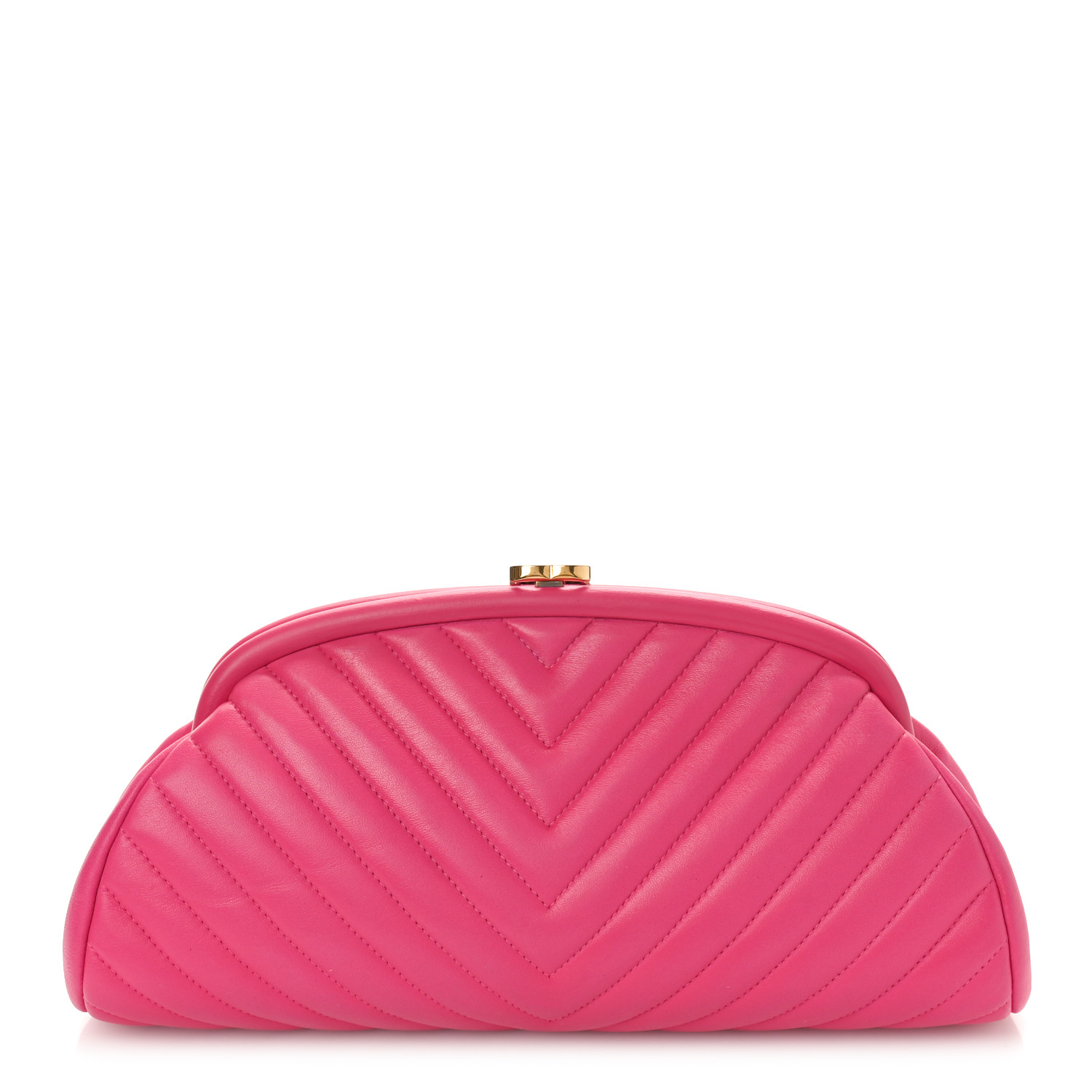 Chanel Timeless Clutch Dark Pink
