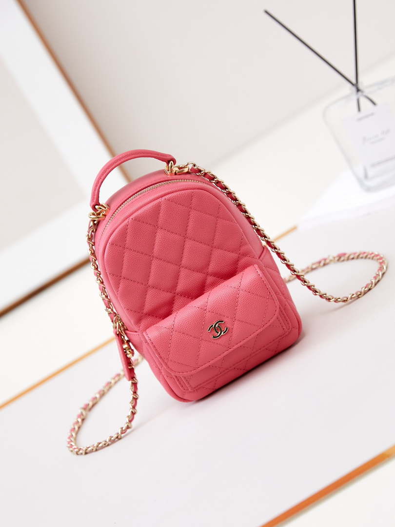 Chanel Ap3753 CLASSIC MINI Backpack Calfskin Red Reviews