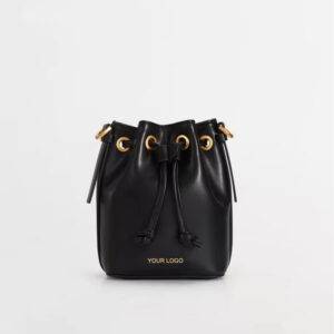 Custom Logo Luxury Women Drawstring Bucket Bags G230697