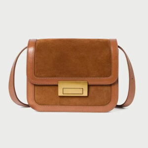 Custom Logo Women Suede Leather Messenger Bags G230726