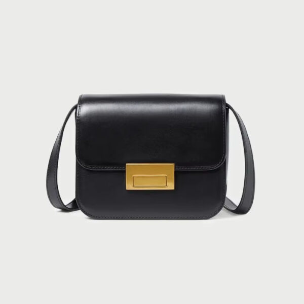 Custom Logo Women Vachetta Leather Messenger Bags G230726