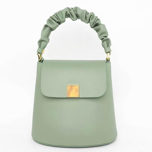 Fashion Women PU Leather Bucket Bags Wholesale Custom
