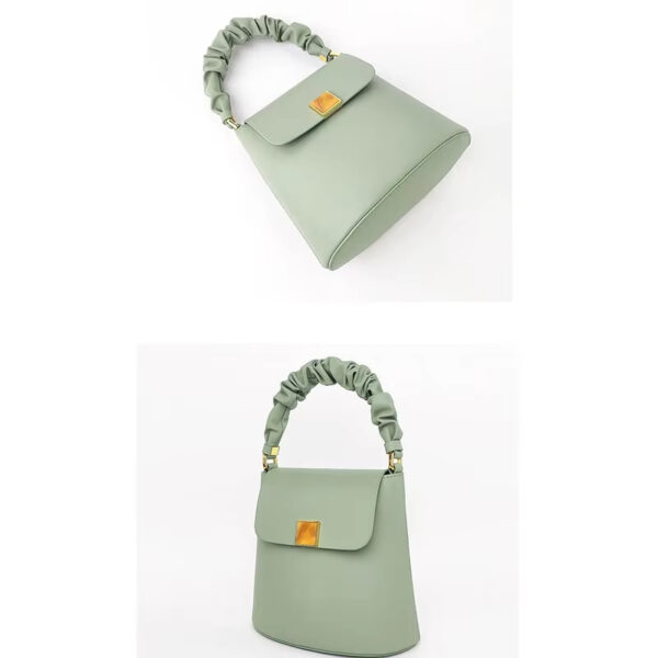 Fashion Women PU Leather Bucket Bags Wholesale Custom
