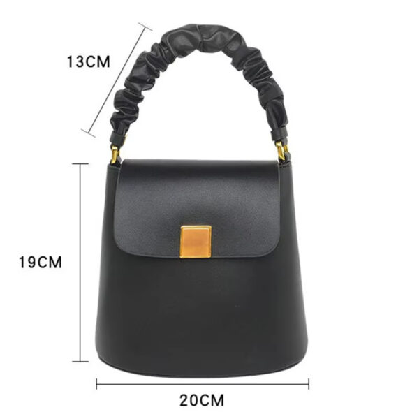 Fashion Women PU Leather Bucket Bags Wholesale Custom