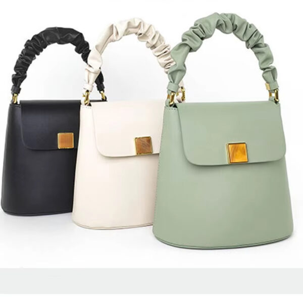 Fashion Women PU Leather Bucket Bags Wholesale Custom
