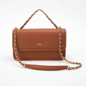 High Quality Custom Logo Women Luxury Calf Leather Messenger Bags G5878