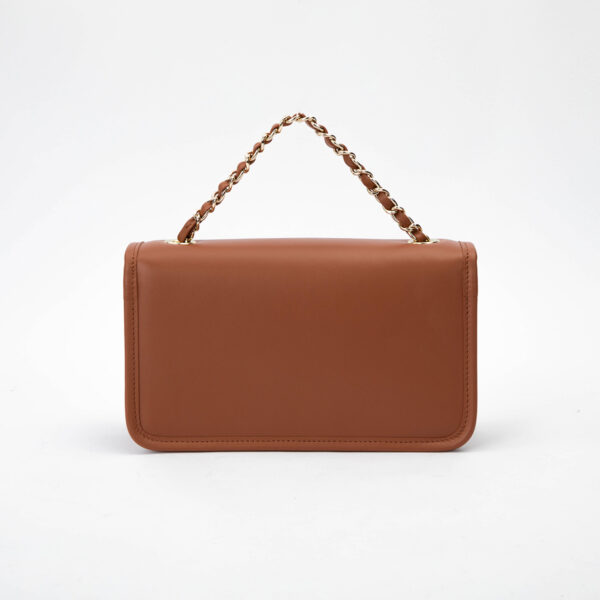 High Quality Custom Logo Women Luxury Calf Leather Messenger Bags G5878